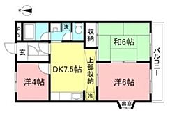 間取図画像 3DK