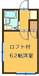 間取図画像 1K