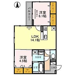 パートリア ネモフィラ 2階