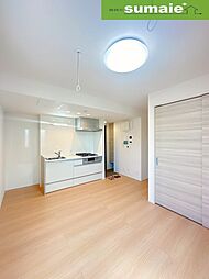 D-grace秋月 2階1LDKのリビング/ダイニング