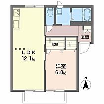 ファミール一柳　Ａ棟 A0101 ｜ 高知県高知市大津甲997-1（賃貸アパート1LDK・1階・42.86㎡） その2