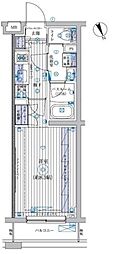ブライズ高井戸ドゥエ 1Kの間取図画像