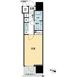 パトリア九段下 1Kの間取図画像