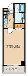 サンモールエイト小石川 1Kの間取図画像