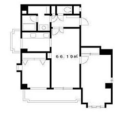綾東ヴィレッジ弐番館 2LDKの間取図画像