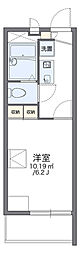 レオパレスグランパルク小柳 1Kの間取図画像
