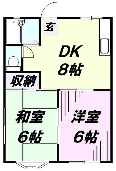 画像2:間取図