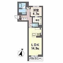 Ａｌｂｅｍａｒｌｅ錦町 306 ｜ 宮城県仙台市青葉区錦町２丁目1-14（賃貸マンション1LDK・3階・54.38㎡） その2