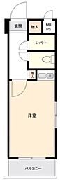 イクス新小岩 ワンルームの間取図画像
