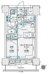 デュオステージ海老名II 1LDKの間取図画像