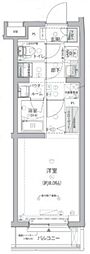 アルコバレーノ練馬 1Kの間取図画像