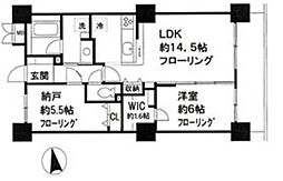 Sincerity MURAKAMIIII 7階1SLDKの間取り