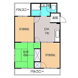 ビューテラス・タカハシ 2階/203