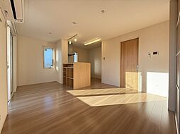 京王相模原線 多摩境駅 徒歩28分の賃貸アパート 3階2LDKのリビング/ダイニング