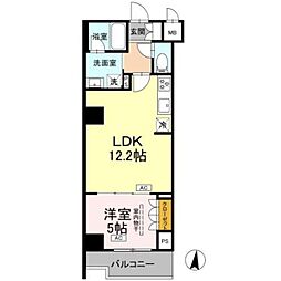 江東区枝川3丁目マンション 1LDKの間取図画像