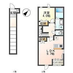 ビレッジ高坪IV 2階/205