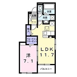 プラシード(戸田)0 1階/101