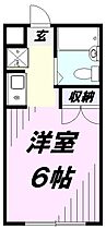 サンライフスカイ  ｜ 東京都東村山市野口町４丁目1-63（賃貸マンション1R・1階・16.80㎡） その2