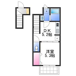 間取図画像 1DK