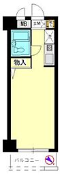 モナークマンション堀切菖蒲園 ワンルームの間取図画像