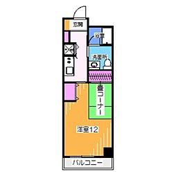 間取図画像 1K