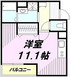 E・JHouse 1Kの間取図画像