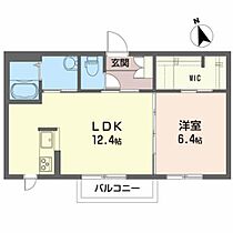 シャーメゾン・シュロス 102 ｜ 福島県いわき市錦町中迎１丁目2-3（賃貸アパート1LDK・1階・45.27㎡） その2