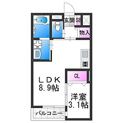 グローハイツ喜連ノース 3階