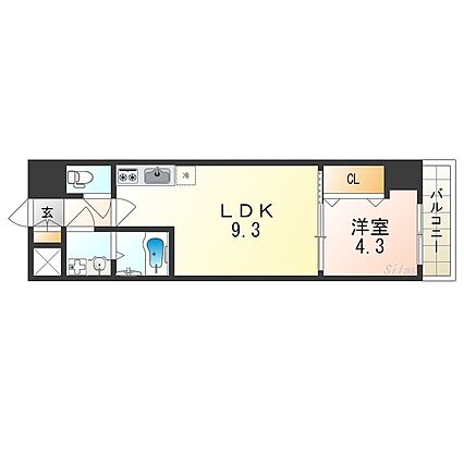 グランパシフィック北巽_間取り_0