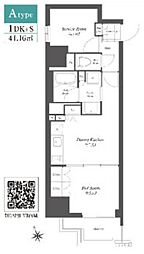 ザ・ゲートハウス浅草雷門 10階1SDKの間取り