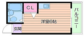 大阪府吹田市千里山東１丁目（賃貸マンション1R・1階・15.17㎡） その2