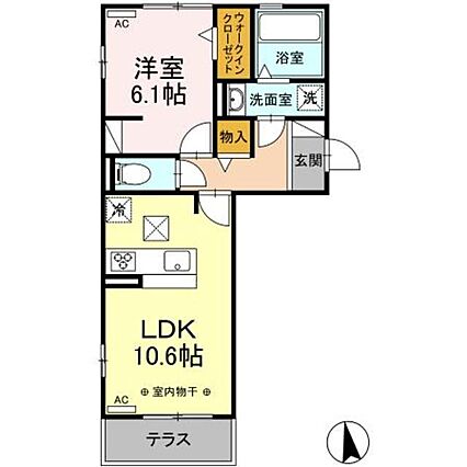 シャルマン・ペッシェII_間取り_0
