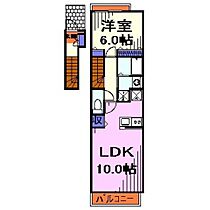 スパジオ四番館  ｜ 埼玉県川口市安行出羽２丁目（賃貸アパート1LDK・2階・42.37㎡） その2