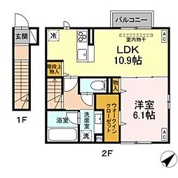 D-ROOM K&Y 2階/202