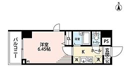 GrandTruth桜台駅前 1Kの間取図画像