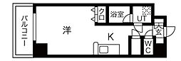 SUPERIORCLUB ワンルームの間取図画像