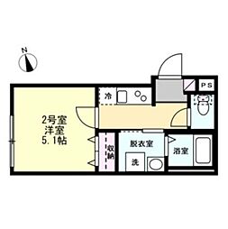 ベイルーム本厚木Norte 2階/-