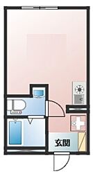 間取図画像 ワンルーム