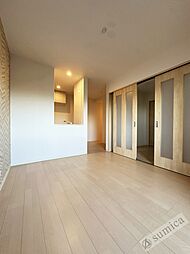 近鉄道明寺線 柏原南口駅 徒歩4分の賃貸アパート 2階1LDKのリビング/ダイニング