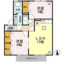 グランドソレーユＫ  ｜ 新潟県上越市新光町１丁目5-18（賃貸アパート2LDK・1階・55.02㎡） その2