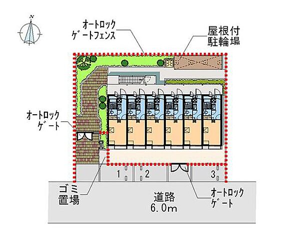 レオパレスエムファーム 204｜東京都町田市小川３丁目(賃貸アパート1K・2階・19.87㎡)の写真 その23