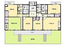千葉ニュータウン 高花 1階5LDKの間取り