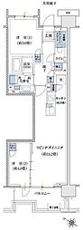 プラウド高田馬場 2LDKの間取図画像