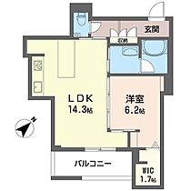 ブライト蕨北町 00202 ｜ 埼玉県蕨市北町２丁目1-1（賃貸マンション1LDK・2階・50.01㎡） その2