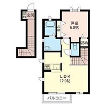 コンフィアンス　II 00201 ｜ 埼玉県さいたま市大宮区天沼町１丁目585（賃貸アパート1LDK・2階・50.11㎡） その2