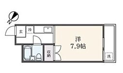 グランドール・大台 1Kの間取図画像