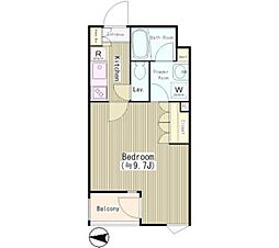 ゼルコバ上高井戸 1Kの間取図画像
