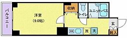 ラ・レジダンス・ド・鷺沼 1Kの間取図画像