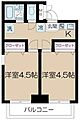 アムール戸山3階13.5万円