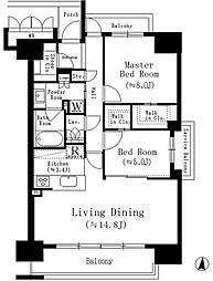 アンアージュ白壁 6階